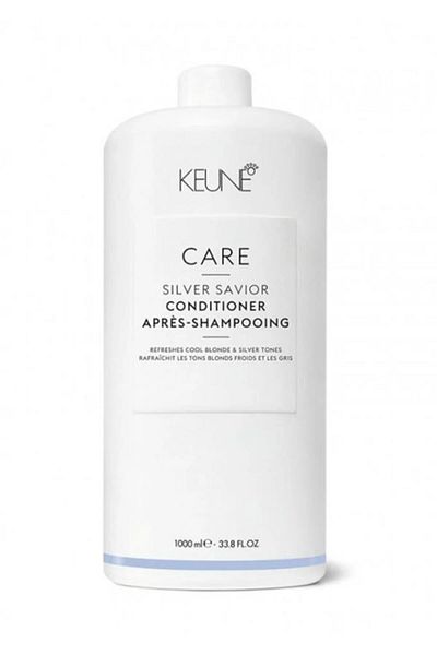 Keune Silver Saviour Gray, White and Platinum Hair Nourishing Purple Conditioner 1000 ml SED79964646464613133