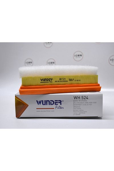 WUNDER FILTER Icon Group - مجموعة Psa - فلتر هواء 1.5 Bluehdi Euro 6 - Wh524