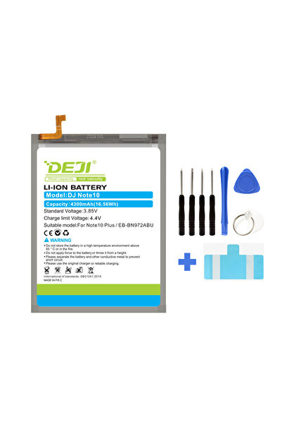 Deji Samsung Galaxy Note 10 Plus Uyumlu Mucize Batarya / Eb-bn972abu