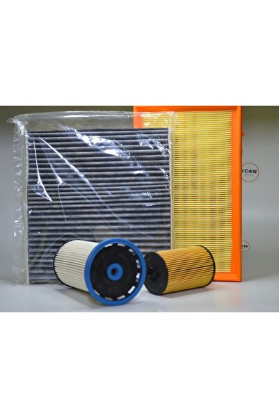 Mann-Filter Icon Group - Volkswagen Vw Group 1,6 Tdı Clh Motor Oto Bakım Filtre Seti