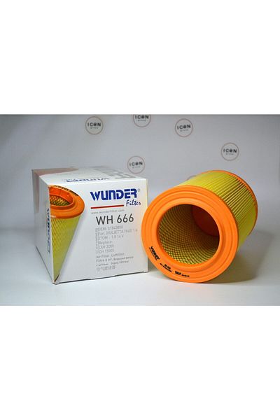 WUNDER FILTER Icon Group - Alfa Romeo Giulietta 1.6 Jtdm Air Filter - Wh 666