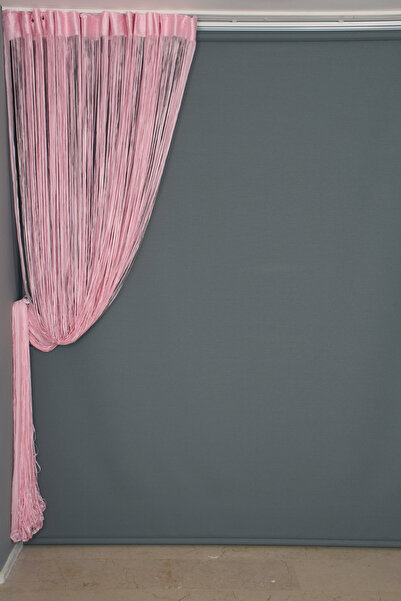 AKÇA TEKSTİL PLAIN ROPE RUSTIC WIDTH 100 CM BOY 210 CM READY ROPE CURTAIN