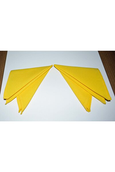 paris in paris 2 bucăți șervețele de serviciu din țesătură galbenă țesătură de in de rață de prima calitate (țesătură fără grad)