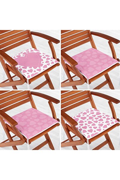 Nish & Royal Set de 4 perne pentru scaun cu fermoar, combinație modernă, desi...