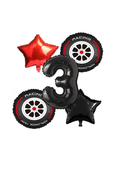 BEST PARTİ DOĞUM GÜNÜ PARTİ SÜSLERİ مجموعة بالونات من رقائق معدنية على شكل نج...