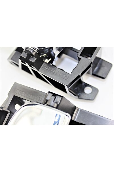 İDEAL OTOMOTİV Nissan Navara D40 Framed Left & Right Door Handle (2 Pieces)