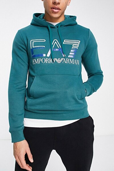 Emporio Armani Erkek Kapşonlu Sweatshirt