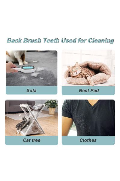 Vendortuning Cat Dog Washing Brush And Comb Lint Collector Comb
