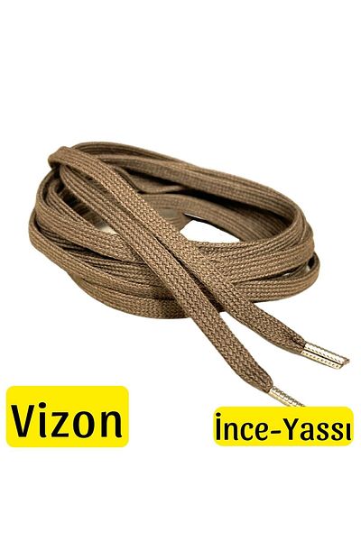 ipekbazaar 120 Cm Flat Laces, 60cm-350cm Desired Length Metal Tip Corded Shoelaces, 1 Pair