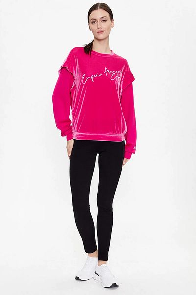 Emporio Armani Women's Velvet Sweatshirt