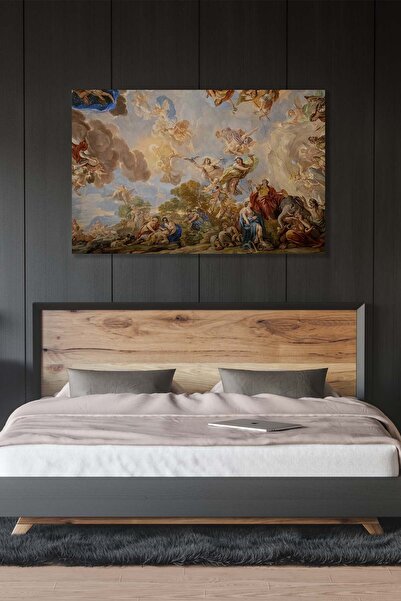 PrintiesPlus Dekoratif Antik Yunan Duvar Kanvas Tablo