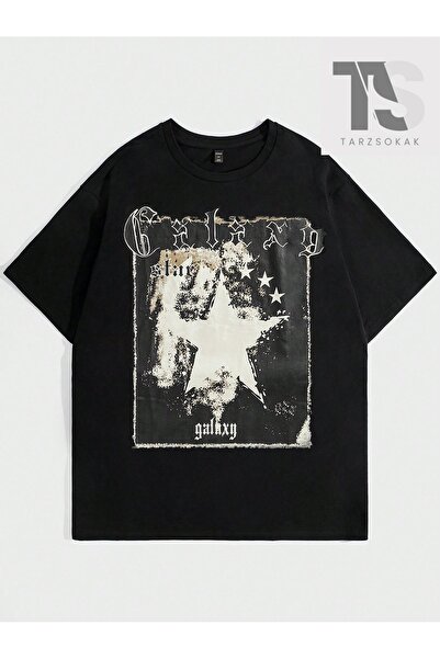 Tarzsokak تي شيرت رجالي برسومات حروف ونجوم من Street Life