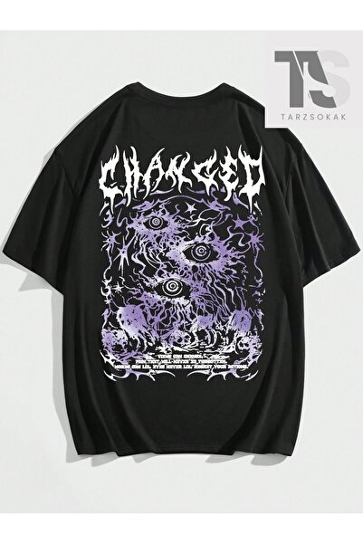 Tarzsokak Tricou cu slogan și imprimeu grafic pentru bărbați Goth