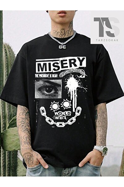 Tarzsokak Tricou pentru bărbați cu imprimeu cu caractere și litere