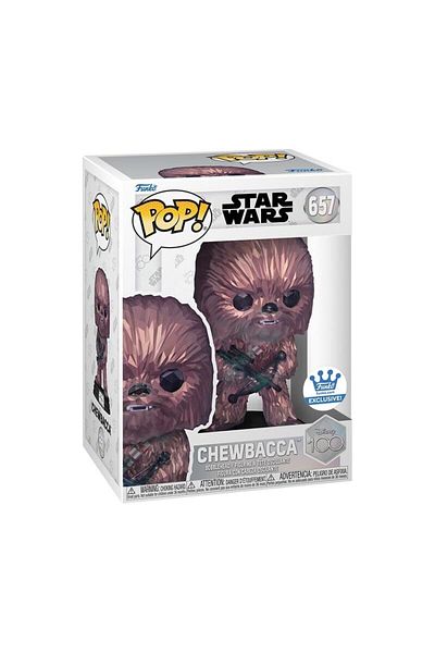 Funko POP!Star Wars Chewbacca (Facet)#657 Disney 100th Funko Shop Exclusive Figure