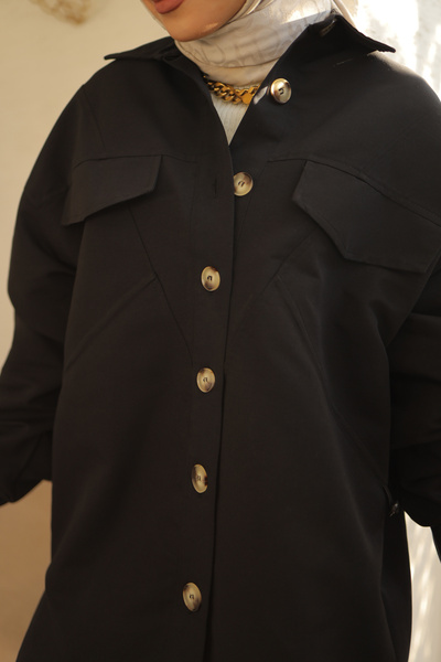 benguen 61655 Elastic Shirt Black