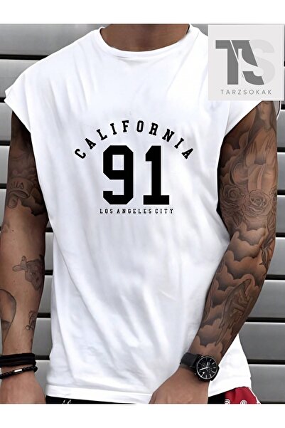 Tarzsokak Tricou cu mânecă scurtă pentru bărbați, cu imprimeu cu craniu și flori