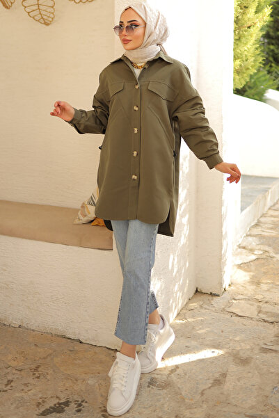 benguen 61655 Elastic Shirt Khaki