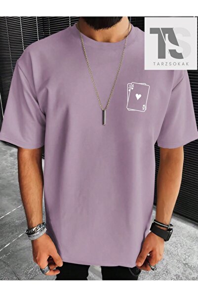 Tarzsokak Ανδρικό μπλουζάκι με στάμπα καρτών παιχνιδιών Homme