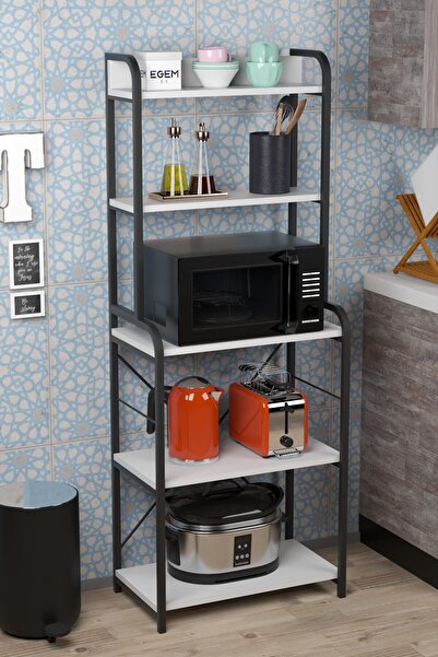 EGEMEV Çok Amaçlı Dolap Mutfak Bangosu Fırın Dolabı Mikrodalga Fırın Mini Fır...