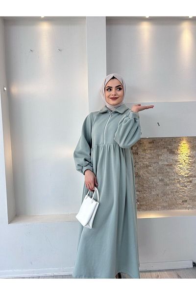 HB MODA COLLECTİON Φόρεμα με τρία νήματα
