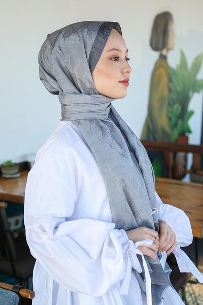 Hint İpek Hintipek Monogram Shawl