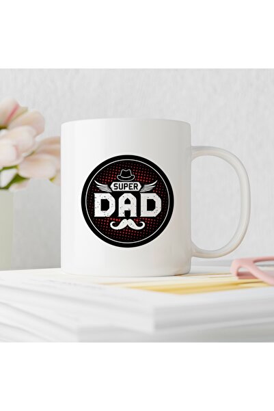 ART HEDİYE كوب سوبر بابا بتصميم عيد الأب السابع