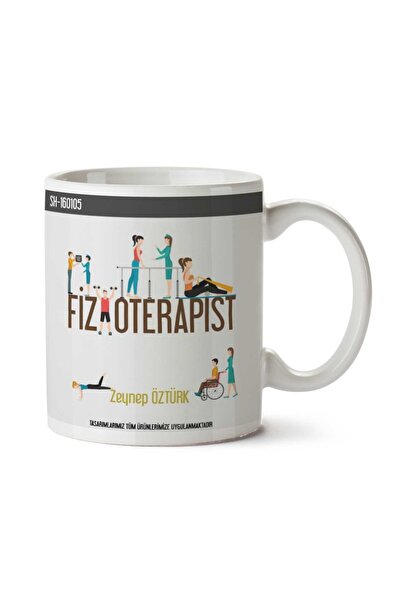 ART HEDİYE Kişiye Özel Fizyoterapist Kupa Bardak