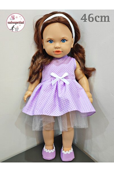 Salsepetial Büyük Boy Et Bebek 46cm Kokulu Kutulu Model Bebek 46cm