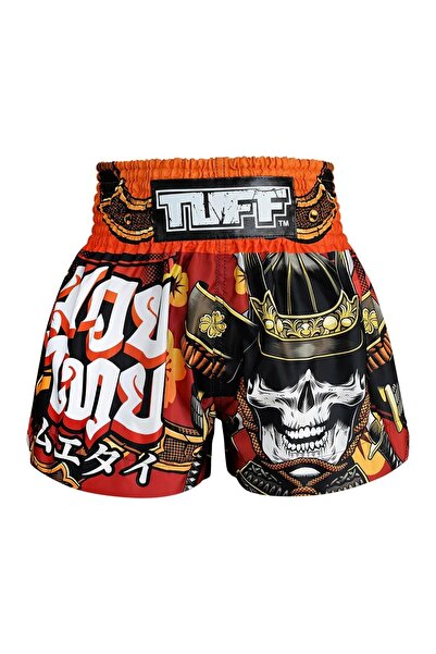 TUFF Muay Thai Boxing Shorts "Samurai Skull"