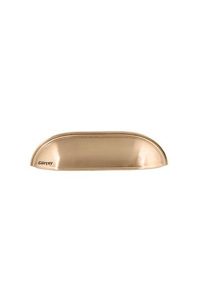 Gürçay Luxury Bowl Handle Matte Gold 64mm (2 PCS)