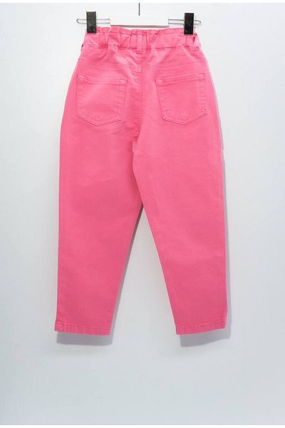 bunny hopp Gabardine Fabric High Waist Girls' Trousers