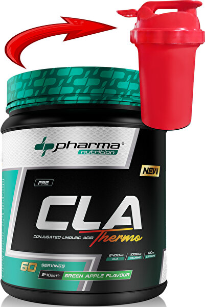 Pharma Nutrition 2400 Mg CLA, 1000 Mg Taurine, 100 Mg Caffeine Kafein, 60 Ser...