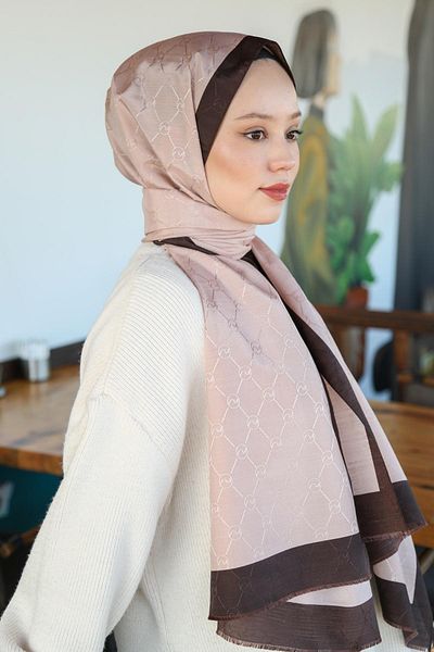 Hint İpek Hintipek Monogram Shawl