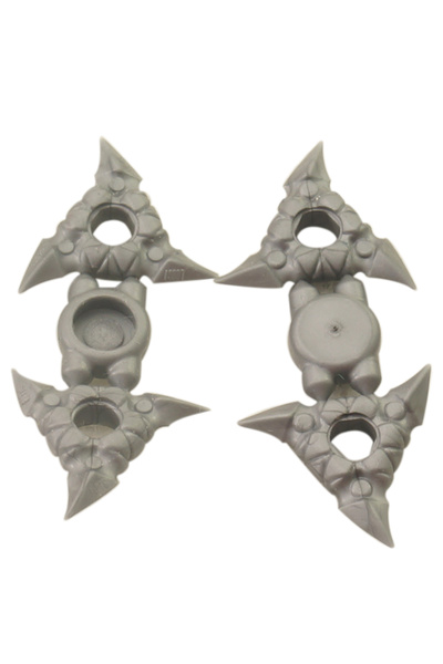 LEGO Moc Custom Akseusar Minifigür Weapon Ninjago Ninja Altın Shuriken 2 Adet