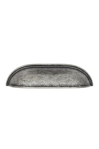 Gürçay Luxury Dish Handle Antique Silver 96mm (2 Pieces)