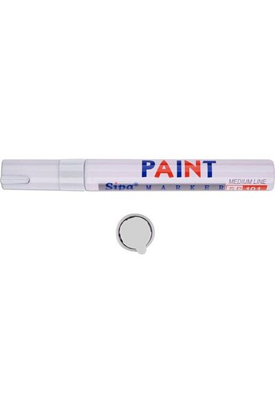 Gürçay Touch Up and Joint Painting Pen White 6 Pack