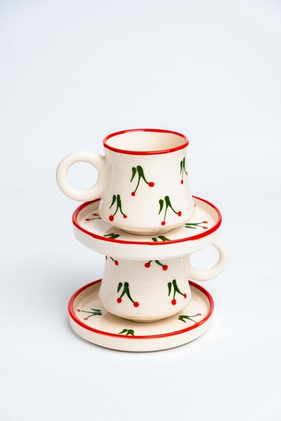 Gezdikçe Bilelim Coffee Cup - White - 4