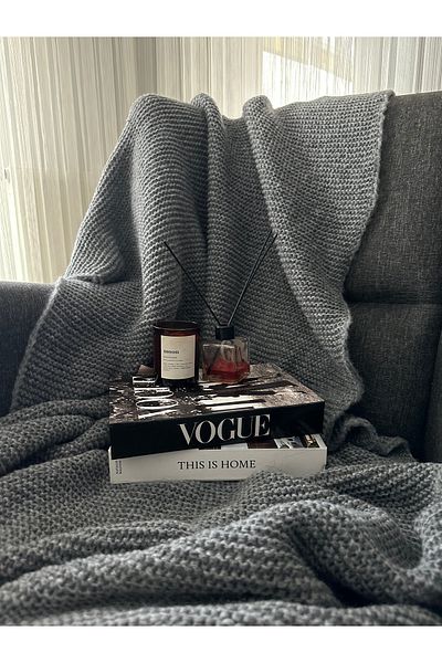 Sheilar Lings Knitted Knitwear TV Blanket Sofa Shawl