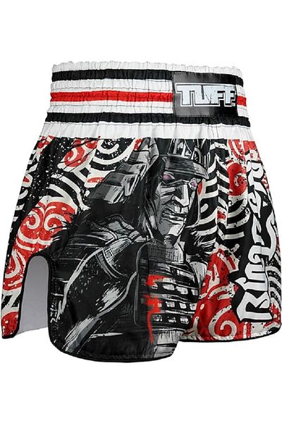 TUFF Sport Muay Thai Boxing Shorts Retro Styles Classic Slim Cut MMA Kickboxing Workout