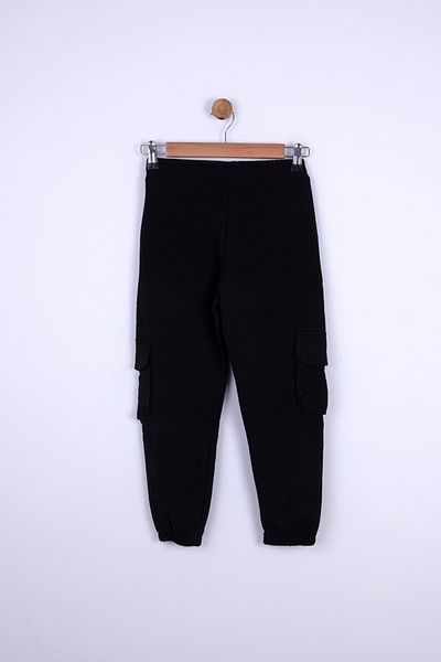 nk kids CHILDREN'S BLACK CARGO PANT