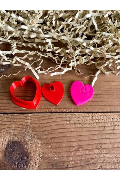 Volala Heart Shaped Ceramic / Polymer Clay Jewelry Mold