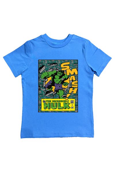 Hulk Tricou pentru copii de vară - imprimat, bumbac pieptănat