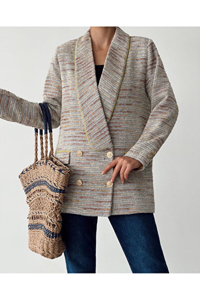 CYU Biye Detay Salaş Kadın Ceket