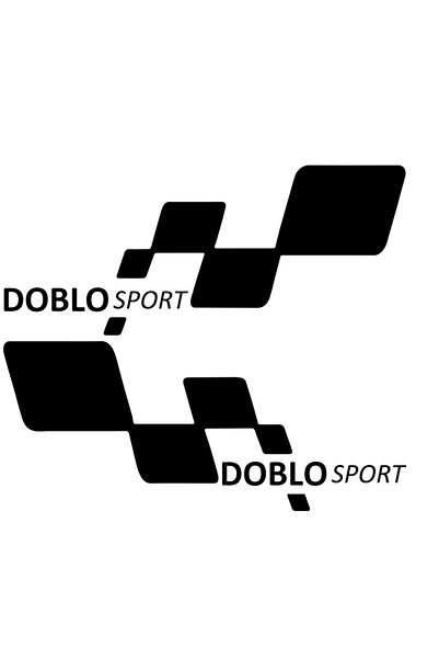 TSC ملصق دوبلو سبورت لاصق 30 سم × 11 سم MMD192