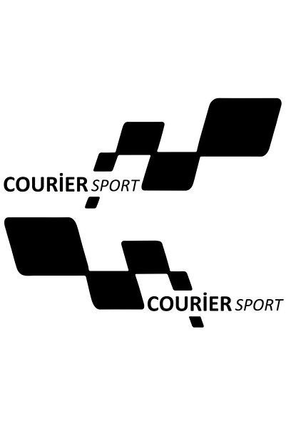 TSC كورييه فورد سبورت لاصق لاصق 30 سم × 11 سم MMD188