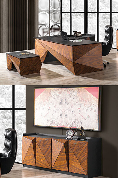 Eymense Hügo Ses Sistemli Lüx Çalışma Ofis Takımı