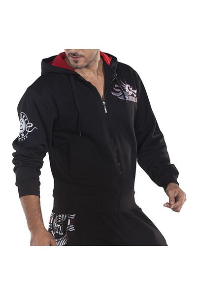 Big Sam Hooded Tracksuit Top Winter Sports Jacket Big Sam 3573