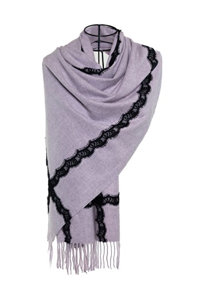 CASHMERE AND SİLK MAWLANA Şal din dantelă din caşmir modal