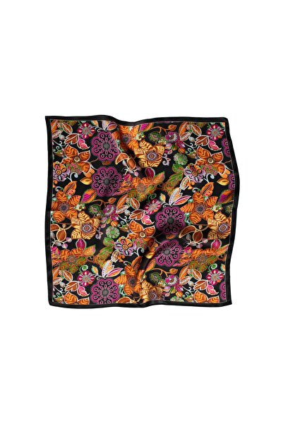 CASHMERE AND SİLK MAWLANA وشاح حرير 100% (50*50)